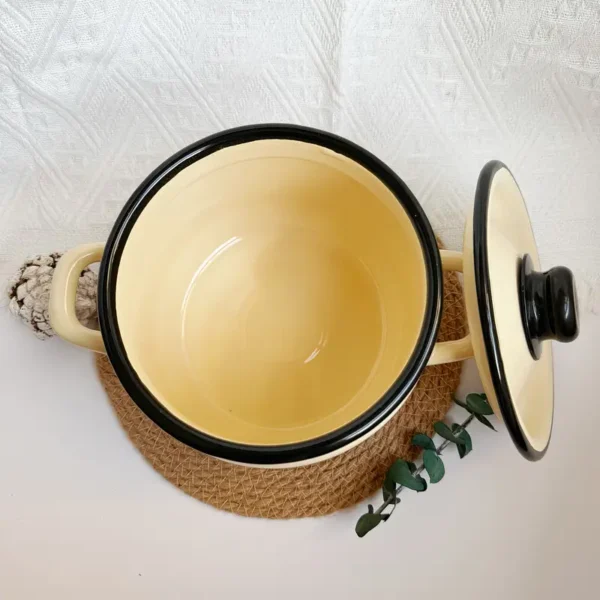 2L Enamel Stovetop Pot