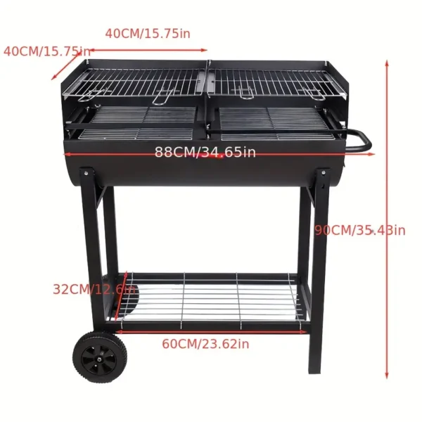 Bangrui Cast Iron Charcoal Grill