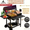 5ef019de-e799-4bd9-be37-4fbaac77251e Portable Stainless Steel Folding Charcoal Grill