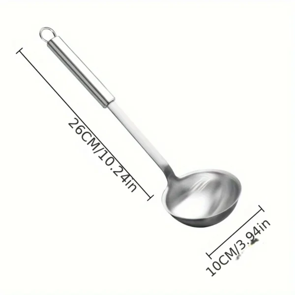 304 Stainless Steel Long-handled Soup Spoon