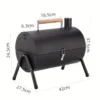 Portable Charcoal Grill - Perfect for Outdoors