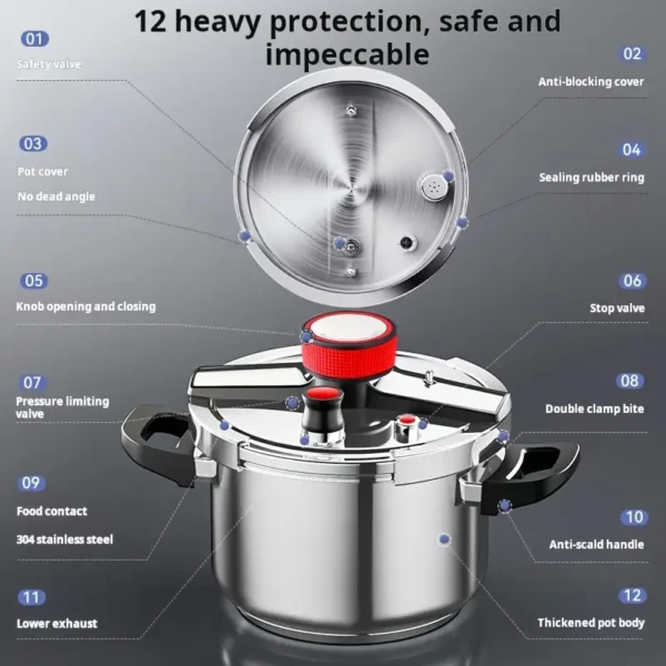 Stainless Steel Pressure Cooker