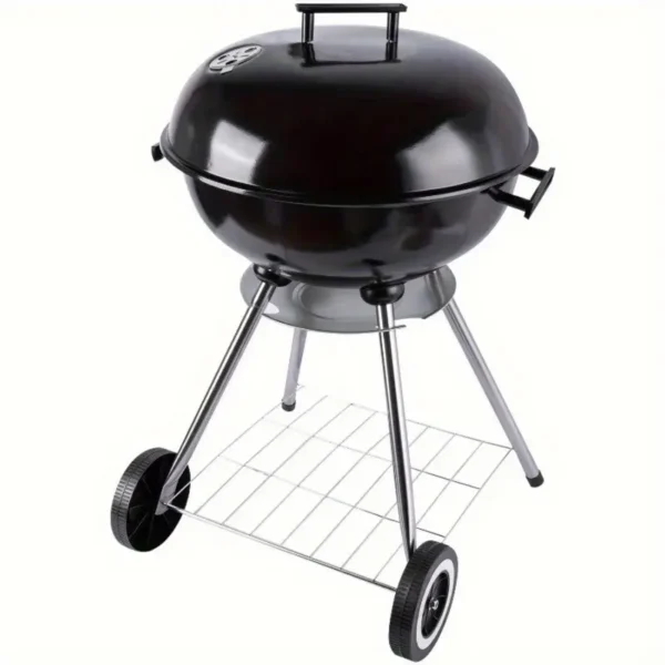 Compact Stainless Steel Charcoal Grill