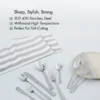 Fukuro Mizu Stainless Steel Long Tea Spoon (3 pcs)