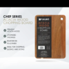 Fukuro Chef Series Acacia Wood Chopping Board (34.x 2 x 24cm)