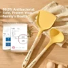 Food Grade Silicone Kitchen Utensils Set (Spatula + Soup Spoon)