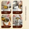 Stainless Steel Deep Fryers with Filter Rack