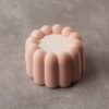 2pcs Fluted Silicone Mousse Cake Mold Wavy Cylinder Dessert Molds