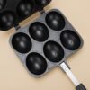 Egg Waffle Maker Pan Smiley Face Bubble Waffle Mold