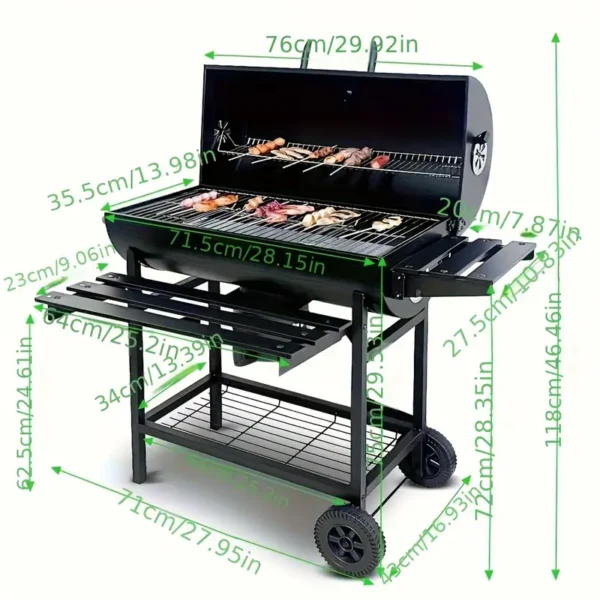 fcfe2231-26b7-4db7-8b21-40d15e12a9ea.webp Portable Stainless Steel Folding Charcoal Grill